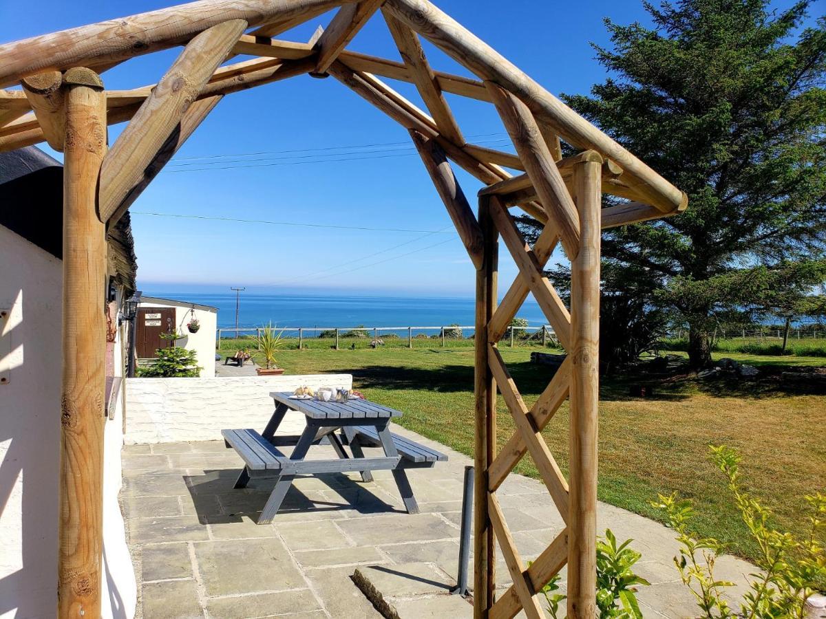 Byre Cottages & Log Cabin คาร์ดิแกน ภายนอก รูปภาพ